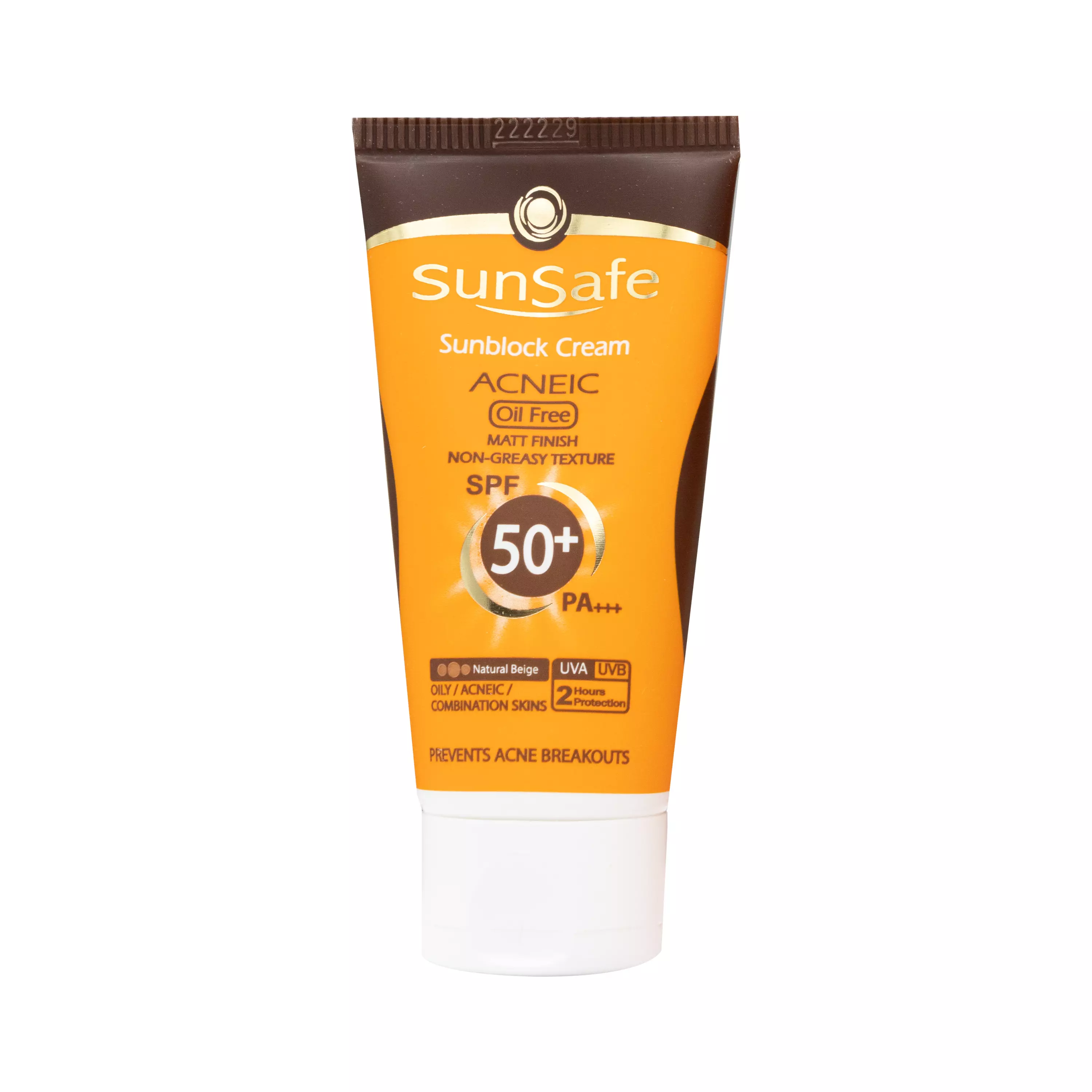 کرم ضد آفتاب SPF50 کرم پودری و پرایمری N20 بژ طبیعی 40 میلی لیتر سان سیف