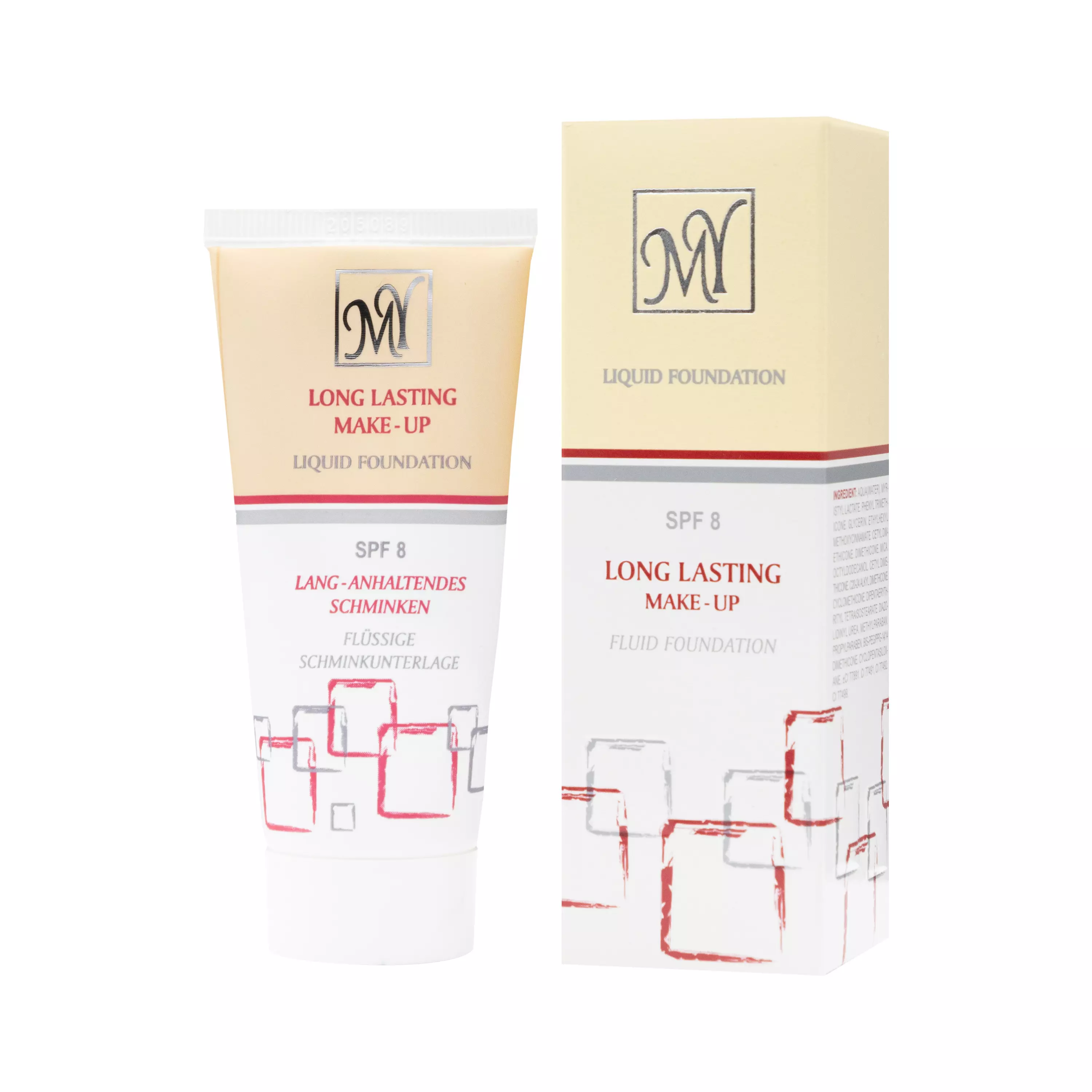 کرم پودر مایع SPF8 کد 204 تیوپی 35 میلی لیتر مای