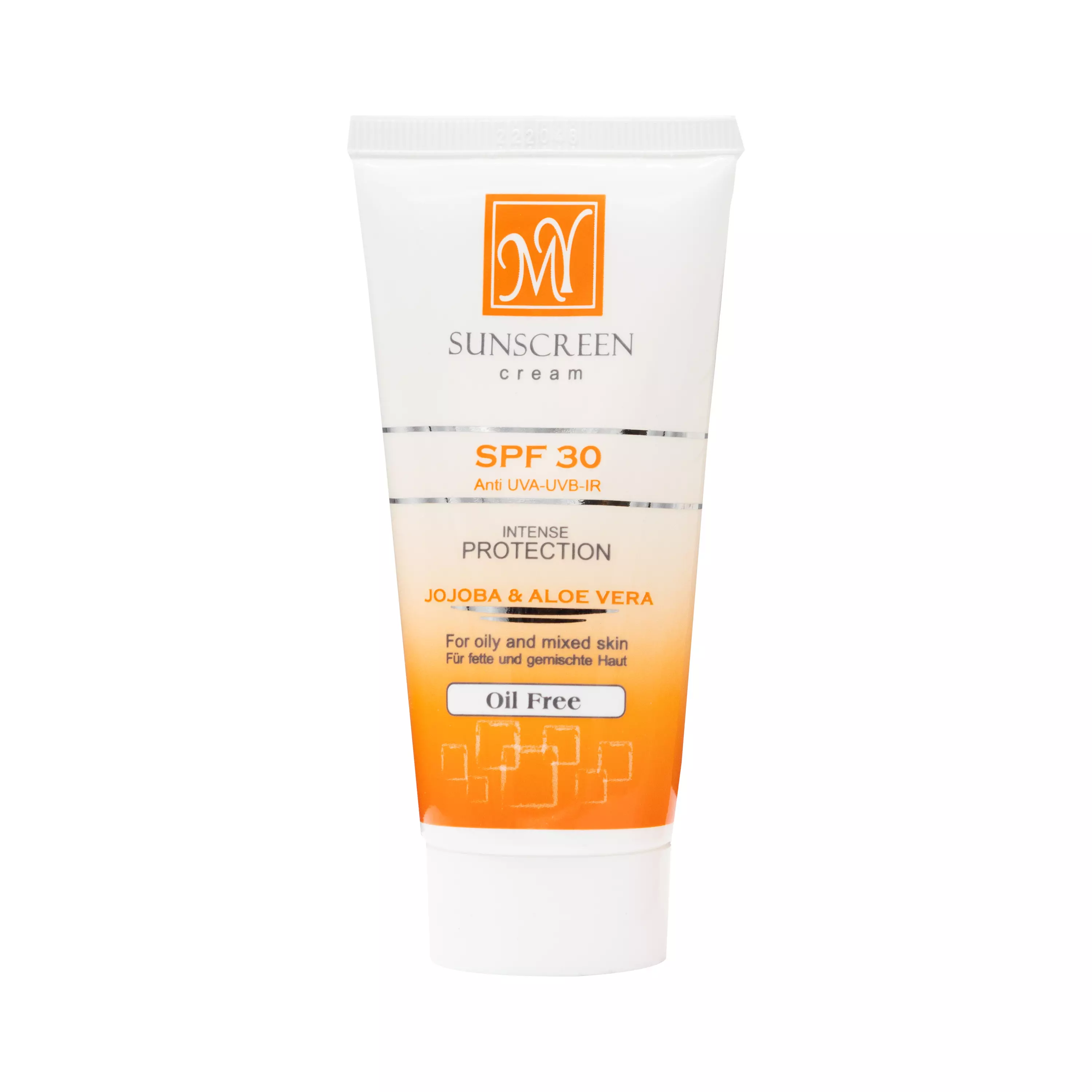 کرم ضد آفتاب SPF30 فاقد چربی بی رنگ 50 میلی لیتر مای