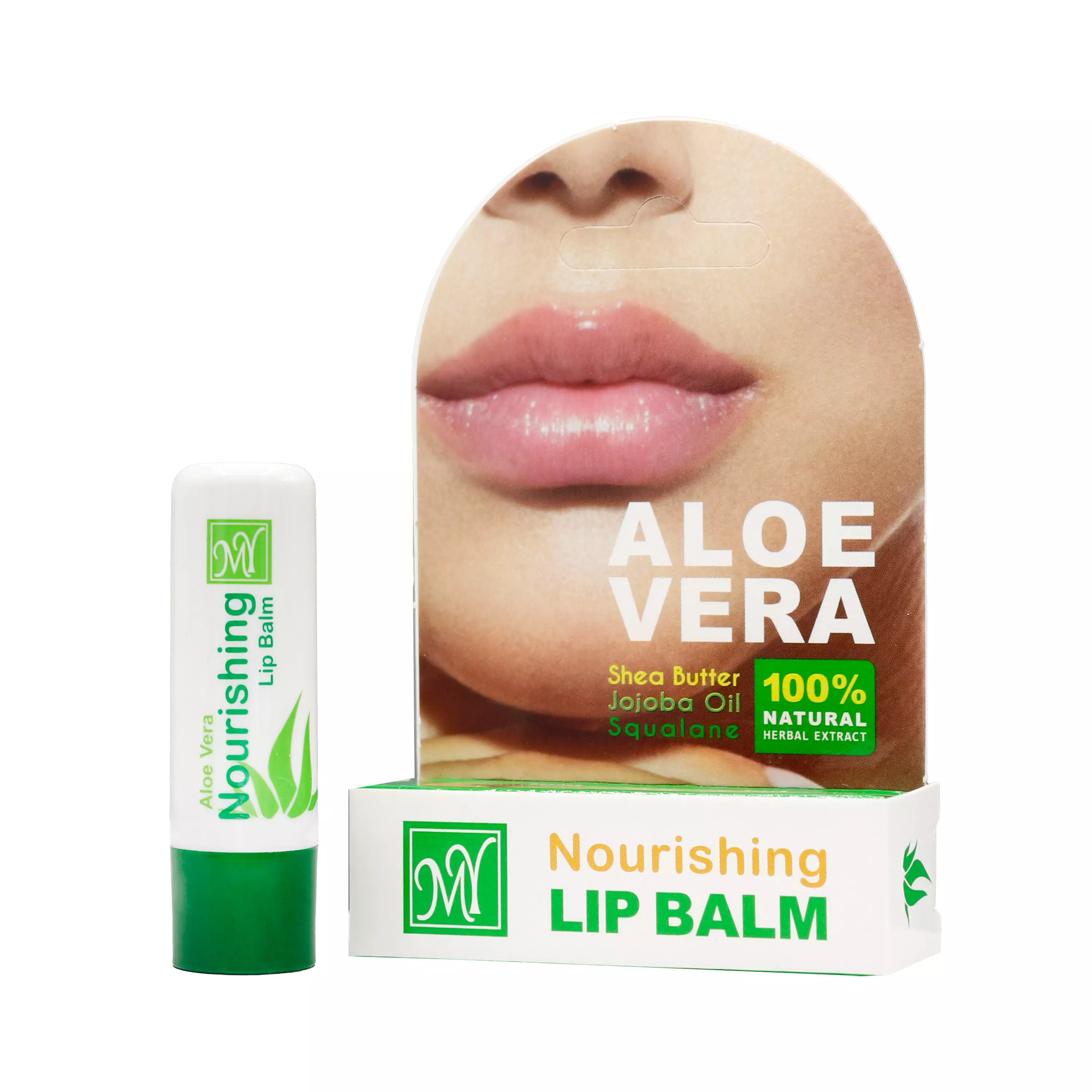بالم لب مرطوب کننده حاوی آلوئه ورا 4 میلی لیتر مای