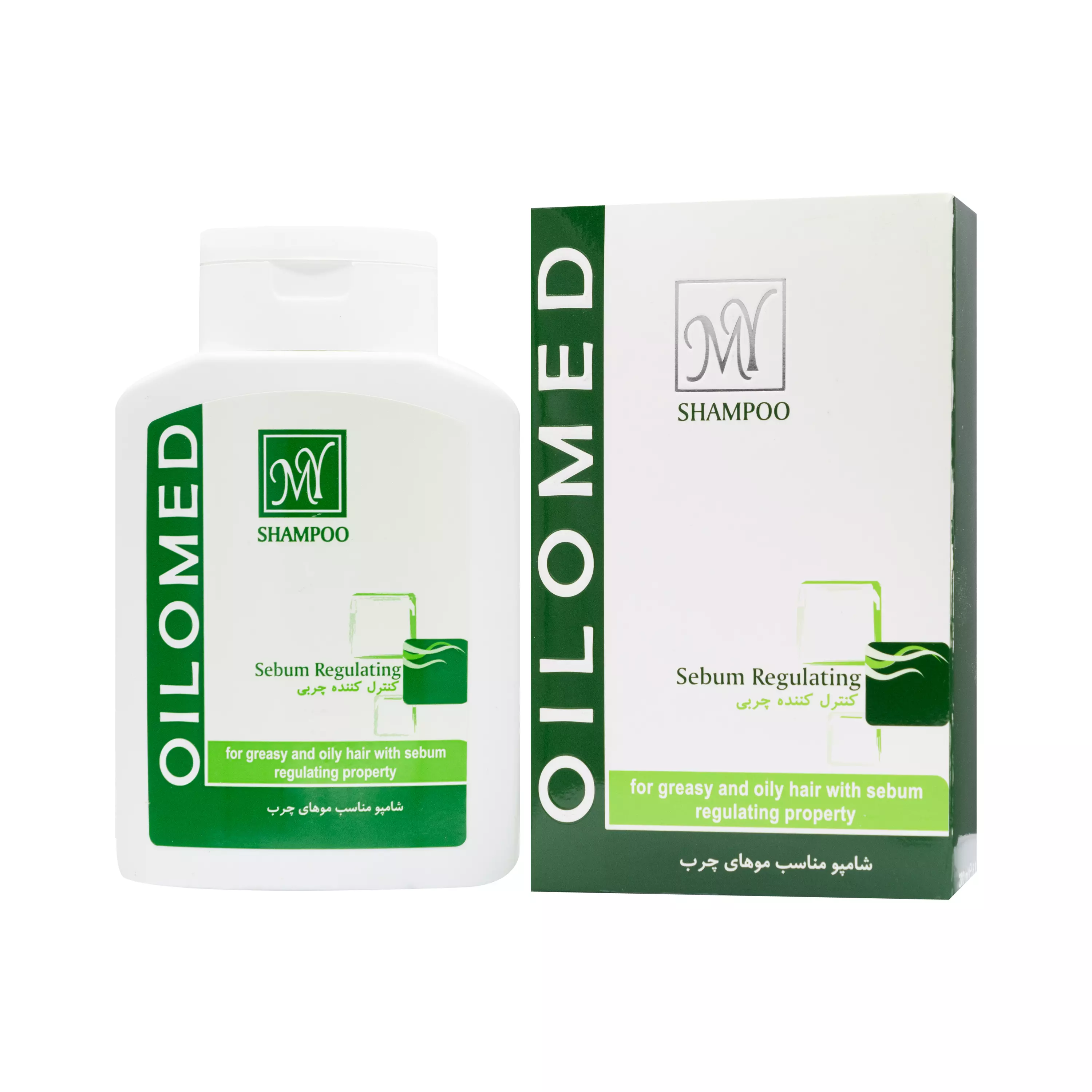 شامپو اویلومد تنظیم کننده چربی موی سر مای