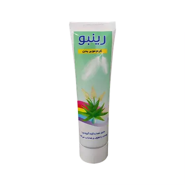 کرم موبر بدن حاوی آلوئه ورا 100 میلی لیتر رینبو