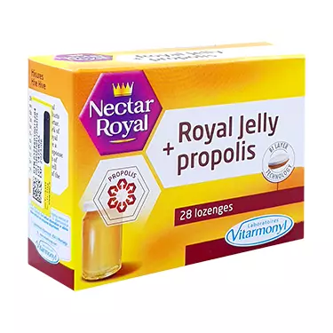 قرص مکیدنی رویال ژلی و پروپولیس ویتارمونیل 28 عددی تکاژه