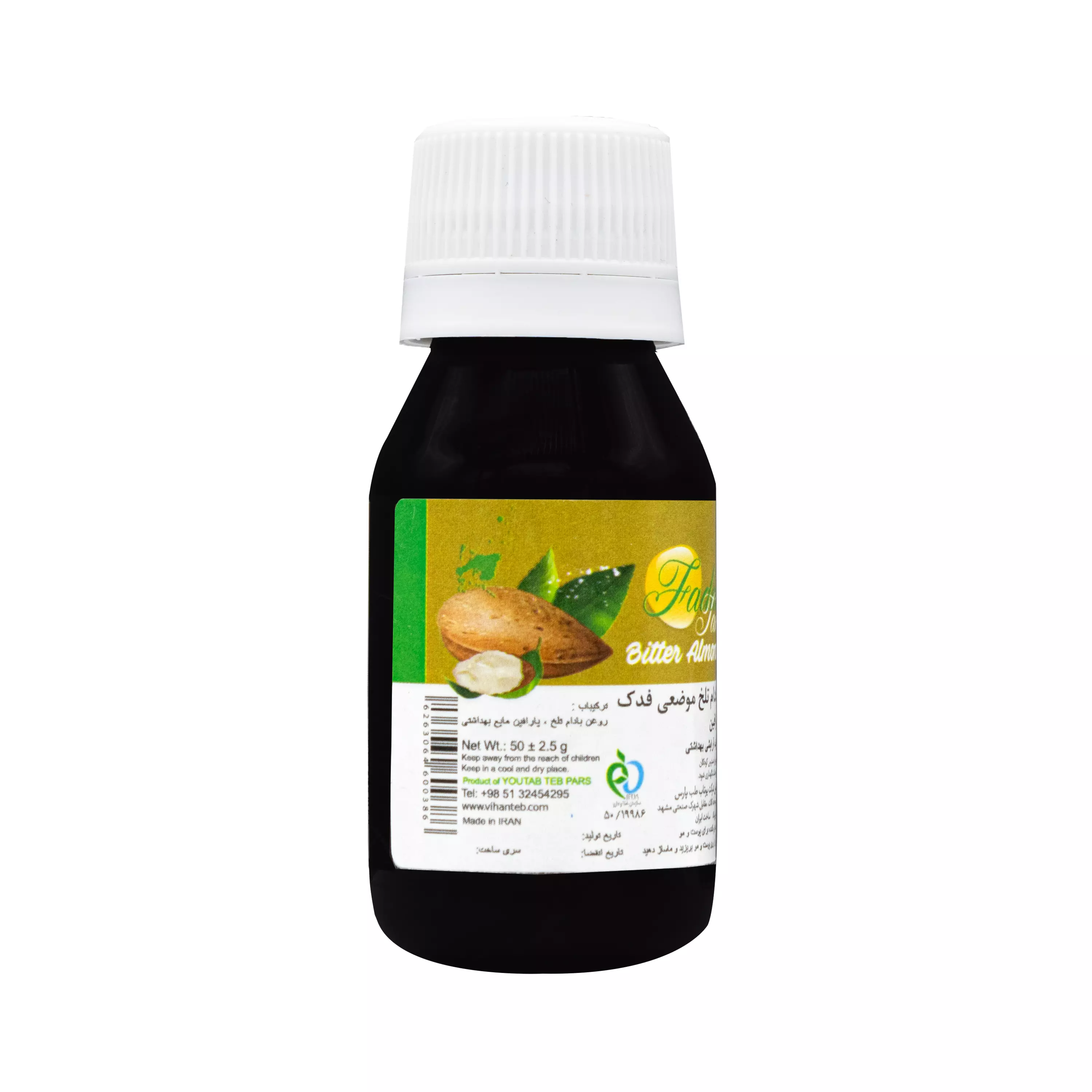 روغن بادام تلخ 50 گرمی فدک