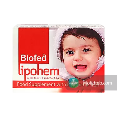 قطره آهن لیپوهم 7 میلی گرم بایوفد