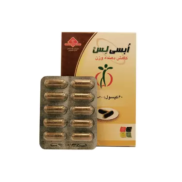 کپسول ابسی لس 60 عددی گیاه اسانس