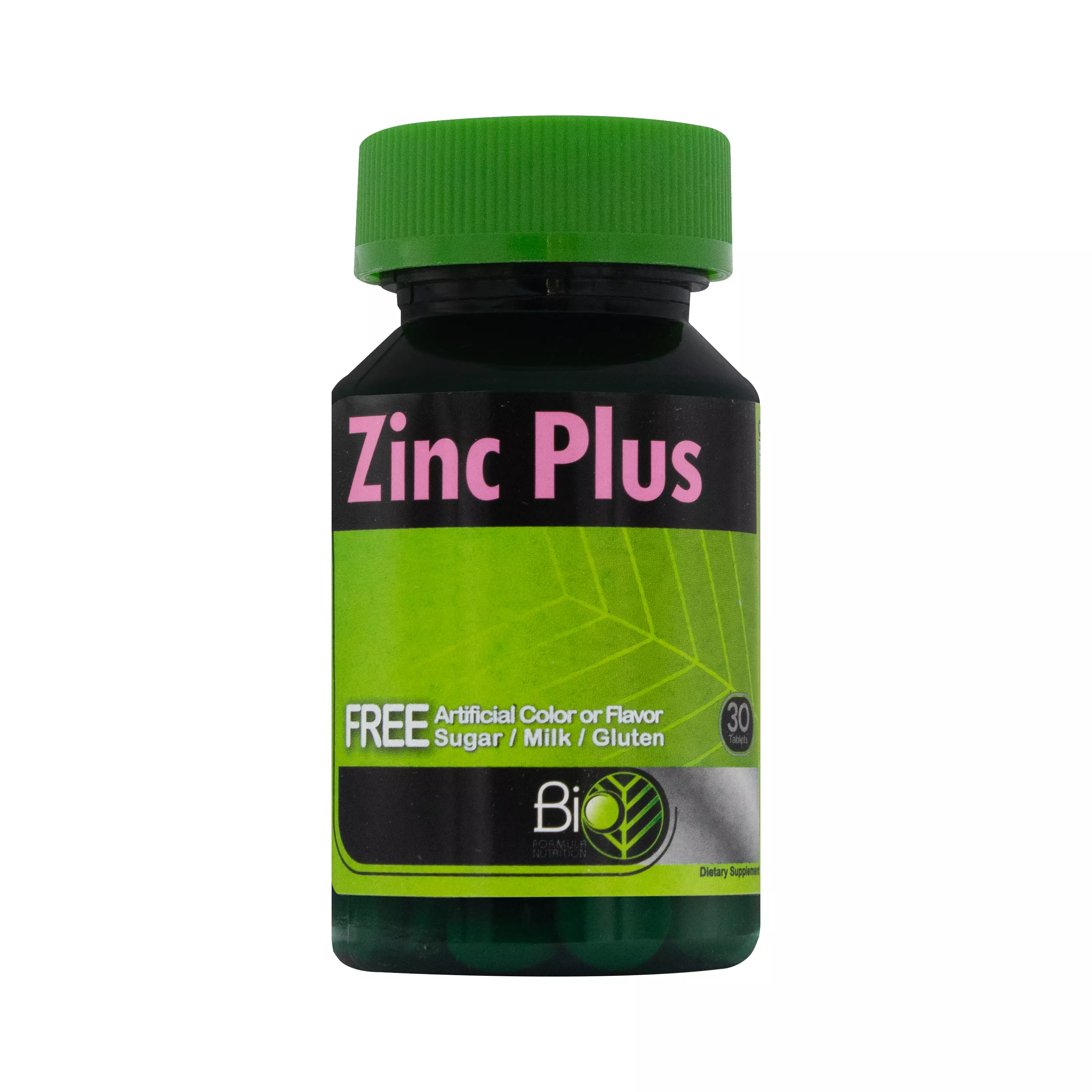 قرص زینک پلاس 30 عددی بایو فرمولا نوتریشن
