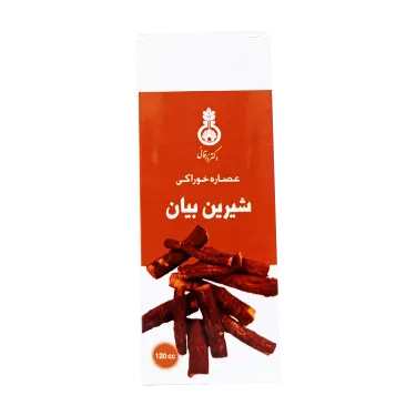 عصاره خوراکی شیرین بیان 120 میلی لیتر دکتر زرقانی