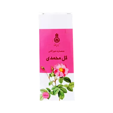 عصاره خوراکی گل محمدی 120 میلی لیتر دکتر زرقانی