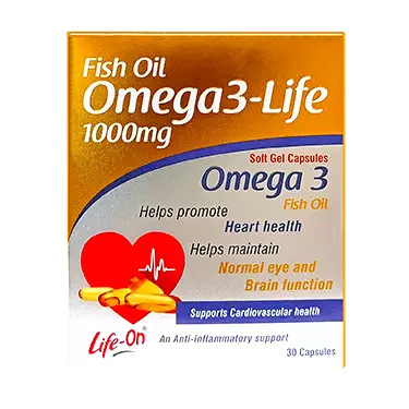 کپسول نرم امگا 3 لایف 30 عددی لایف پلن