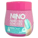 دستمال مرطوب لاک پاک کن قوطی 90 عددی نینو