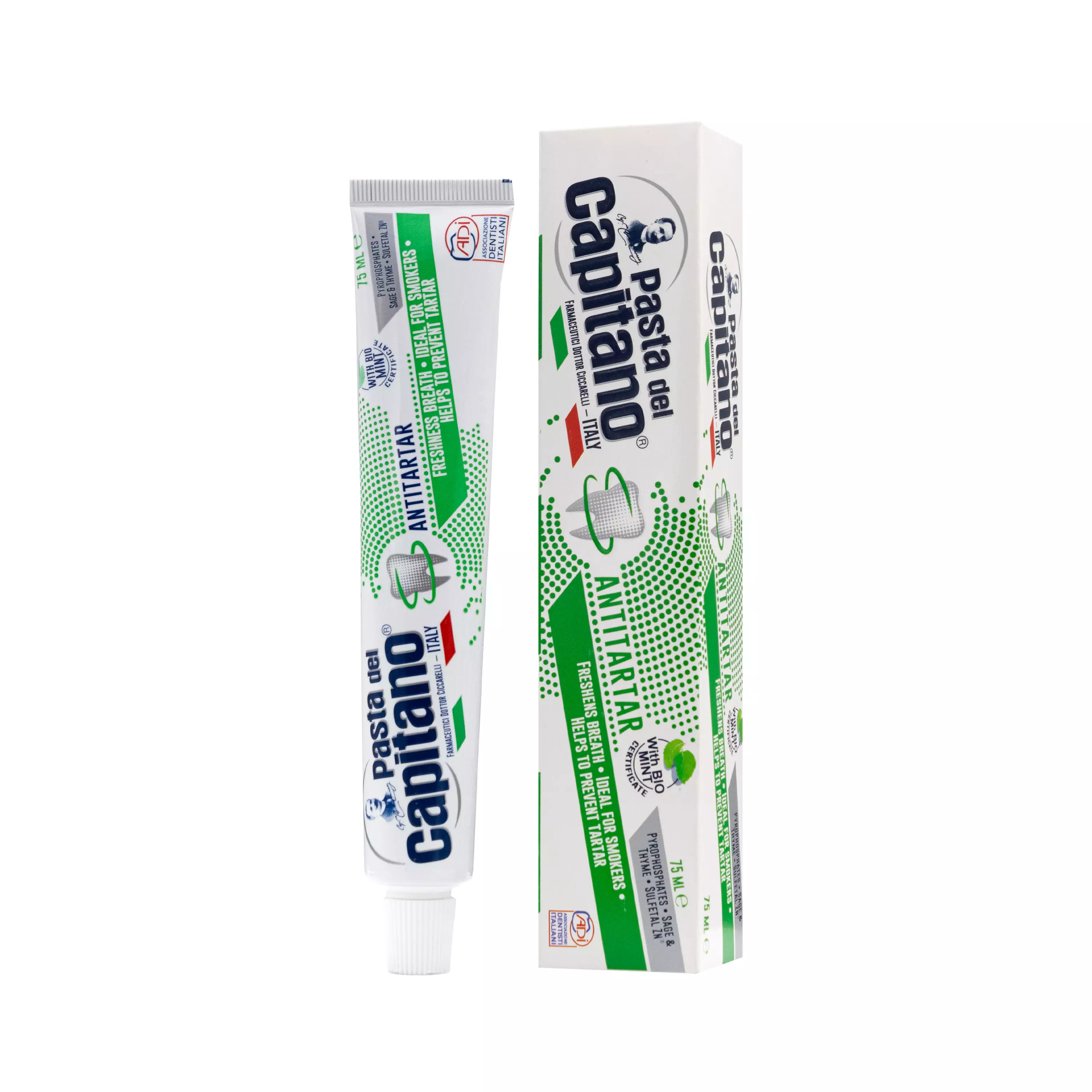 خمیر دندان ضد جرم سیگار 75 میلی لیتر پاستا دل کاپیتانو