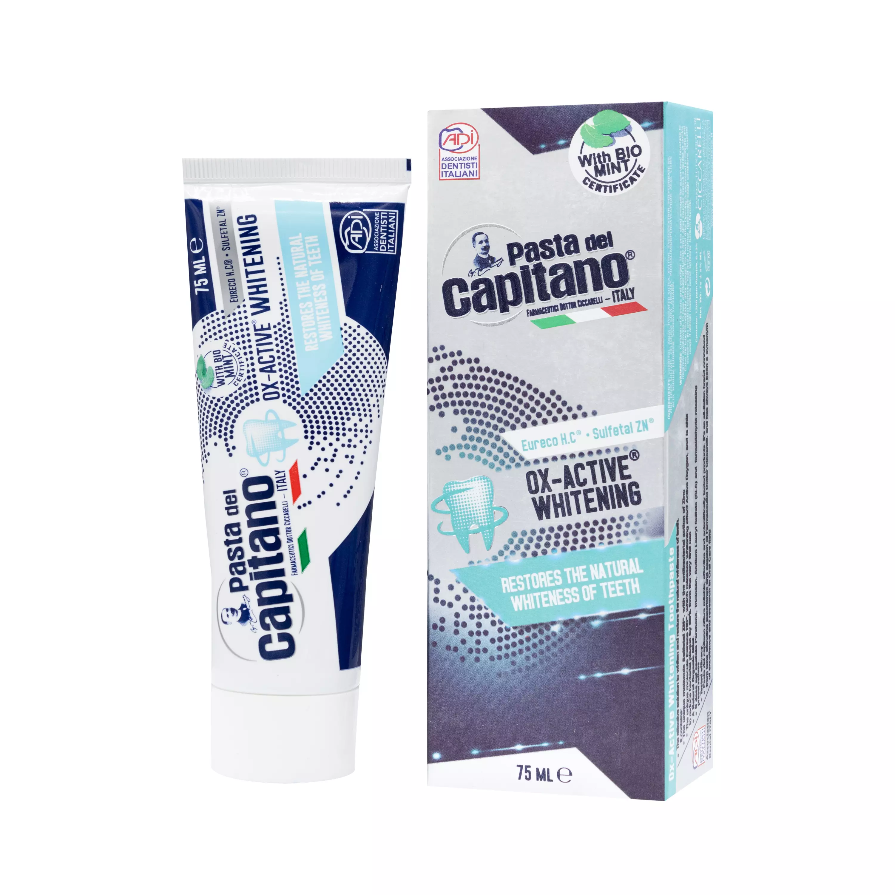 خمیر دندان سفید کننده 75 میلی لیتر پاستا دل کاپیتانو