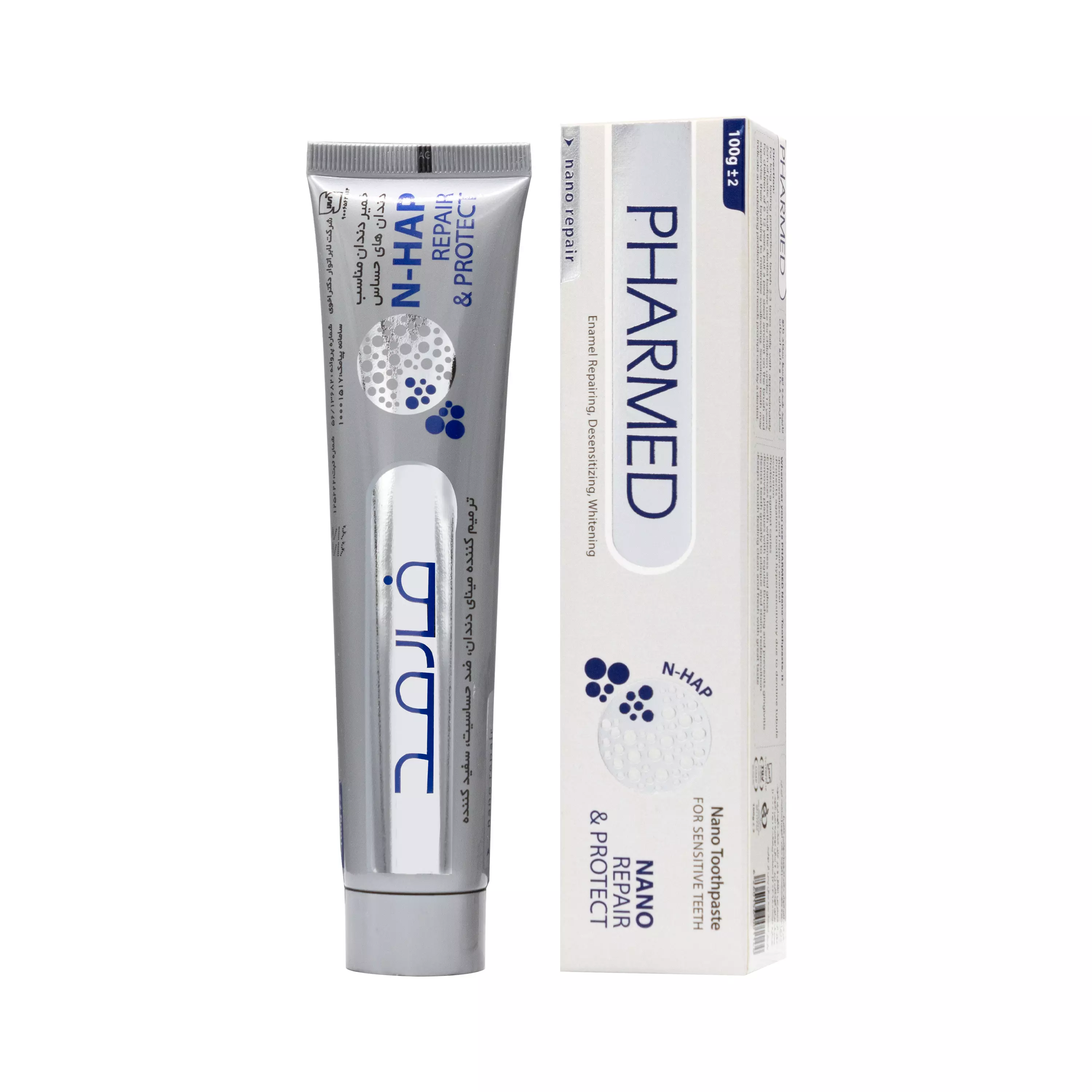 خمیر دندان نانو مناسب دندان های حساس 100 گرمی فارمد