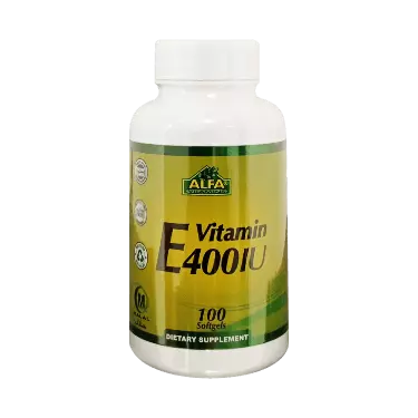 کپسول نرم ویتامین ای 400 واحدی 100 عددی آلفا ویتامینز