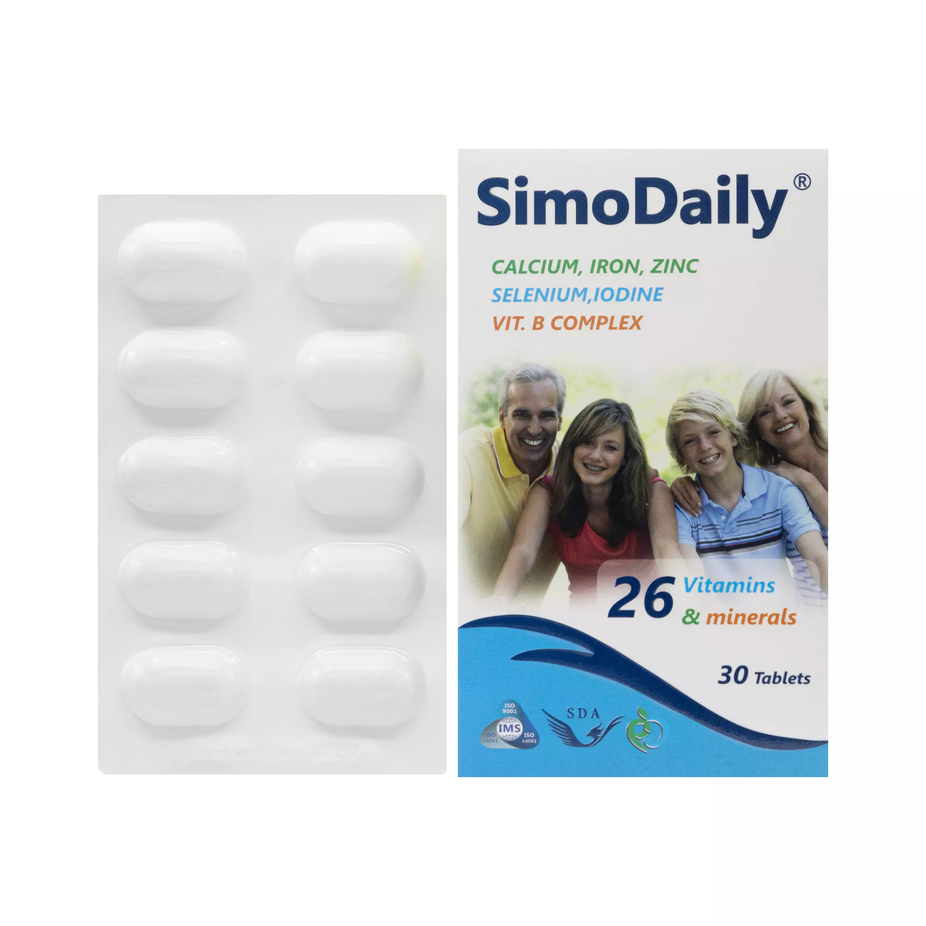 قرص سیمودیلی بلیستر 30 عددی سیمرغ