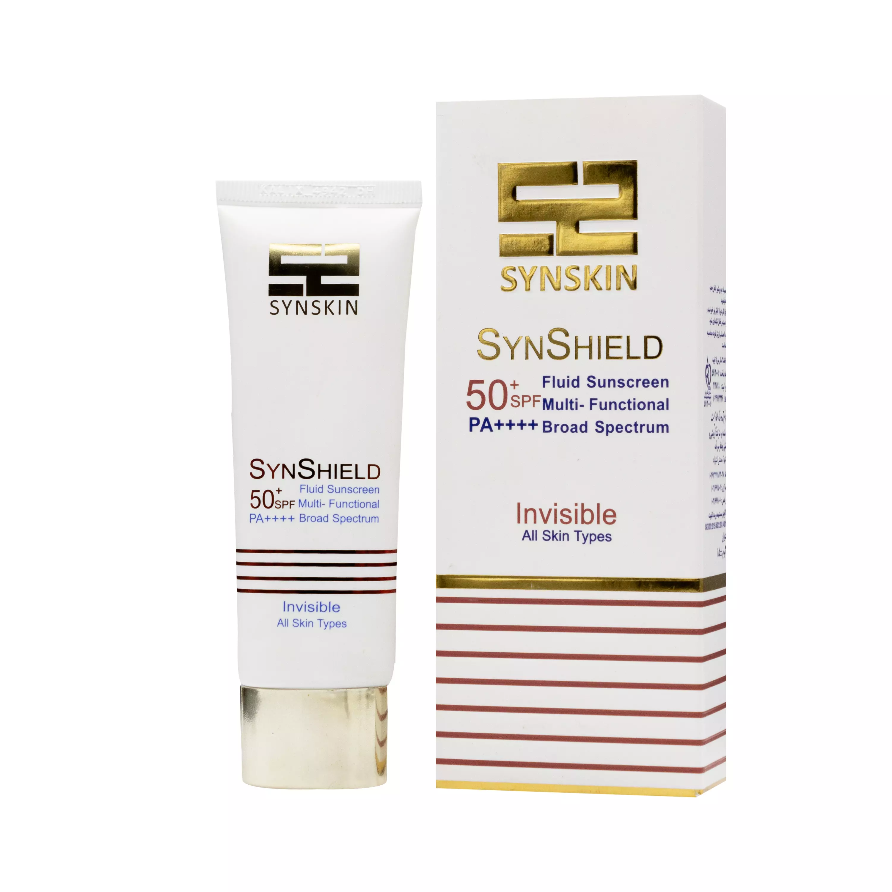 کرم ضد آفتاب SPF50 بی رنگ ساین اسکین