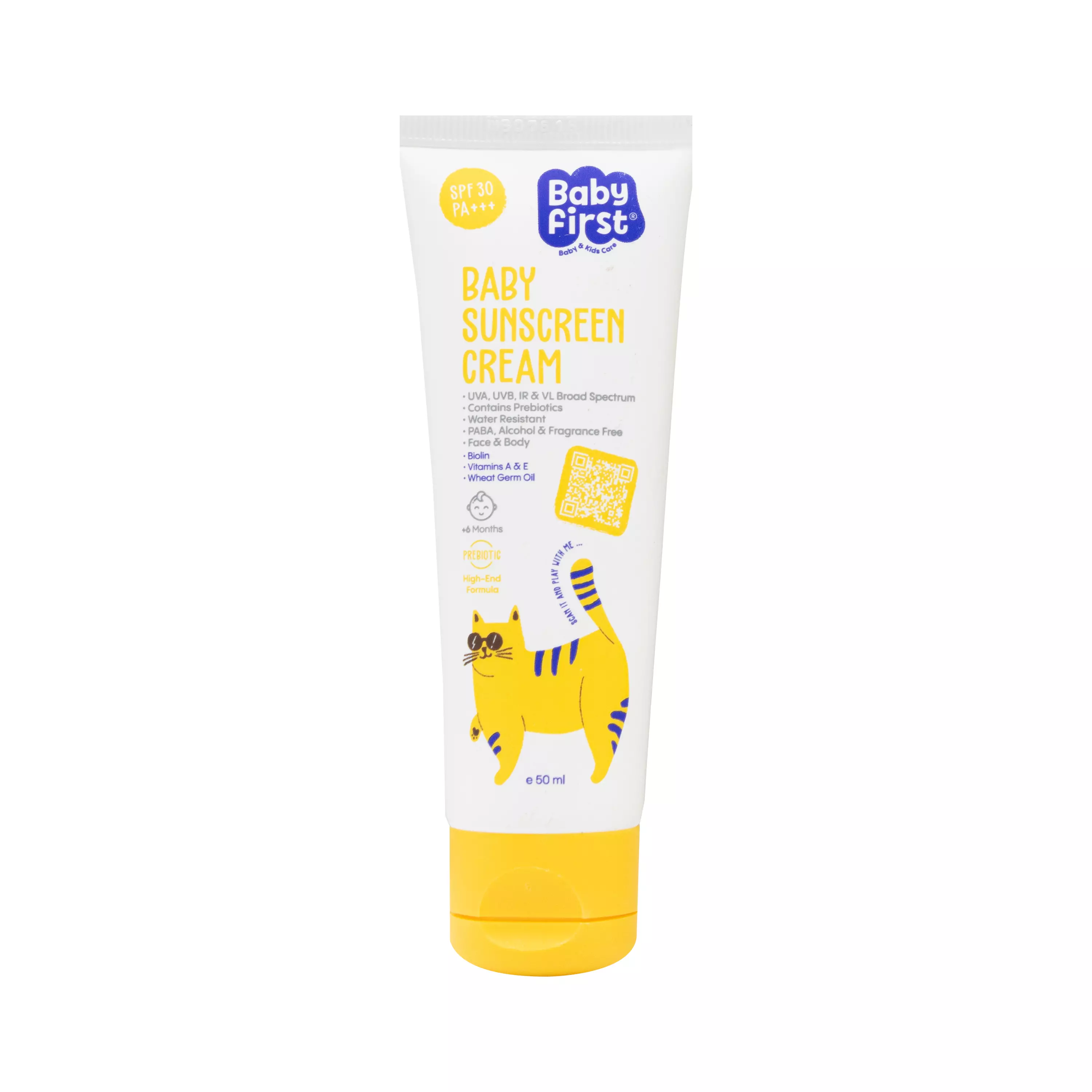 کرم ضد آفتاب SPF30 کودکان 50 میلی لیتر بیبی فرست