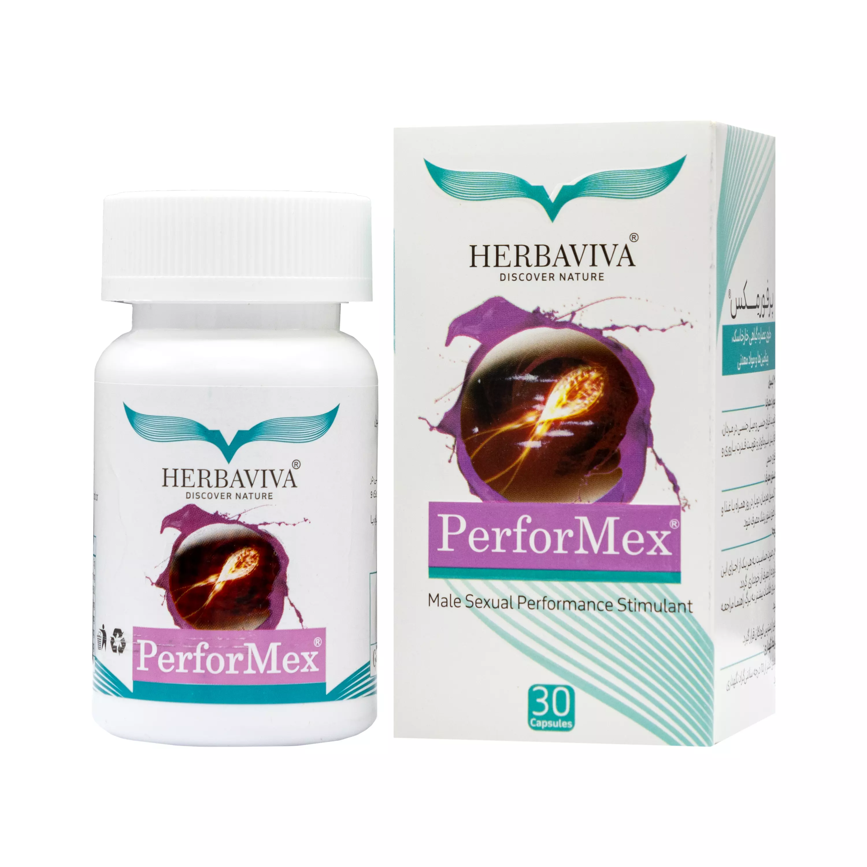 کپسول پرفورمکس هرباویوا 30 عددی گل دارو