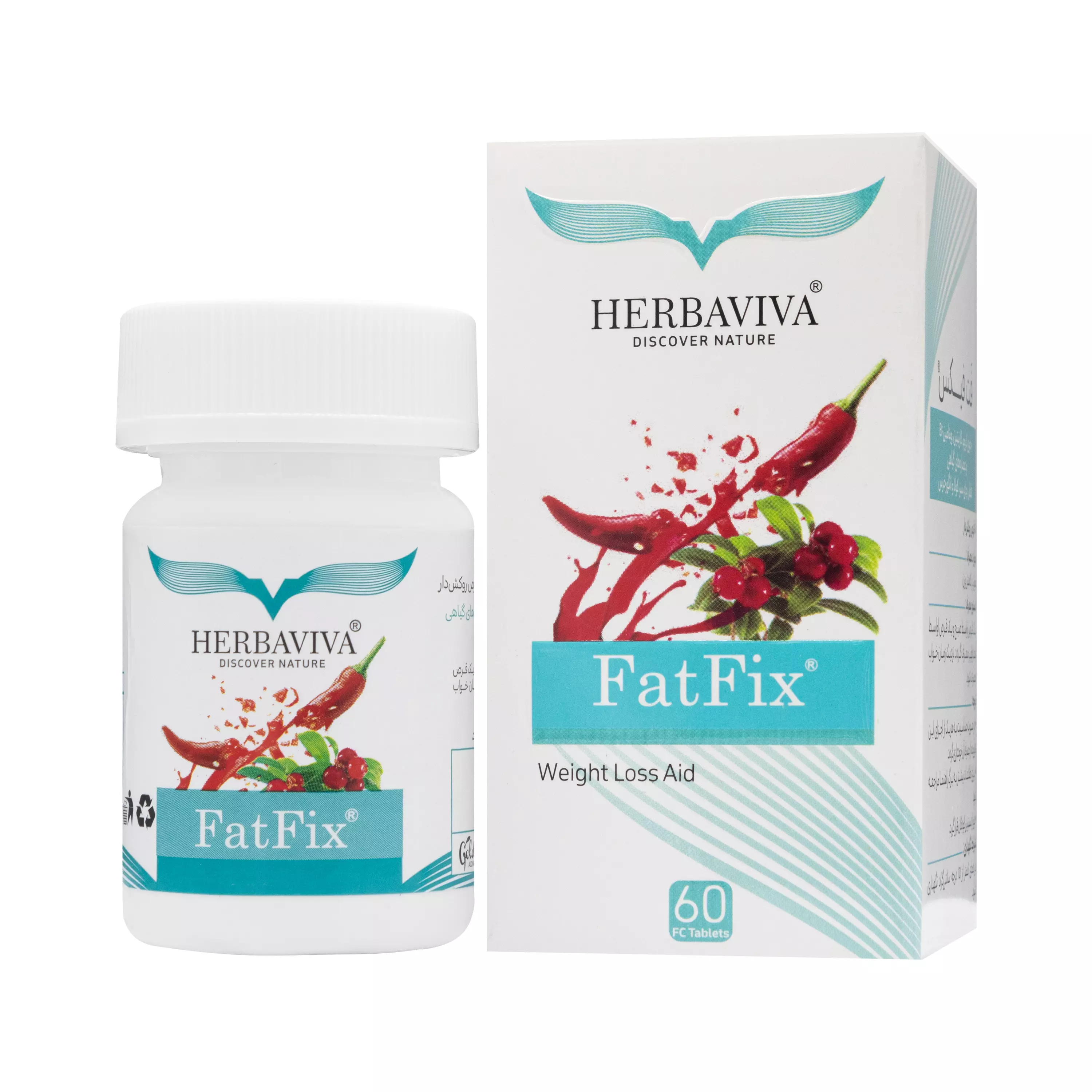 قرص فت فیکس هرباویوا گل دارو