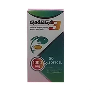 سافت ژل امگا 3 1000 میلی گرم 50 عددی های هلث