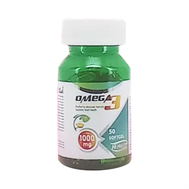 سافت ژل امگا 3 1000 میلی گرم 50 عددی های هلث