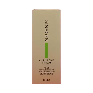 کرم ضد جوش رنگی بژ روشن 35 میلی لیتر ژیناژن