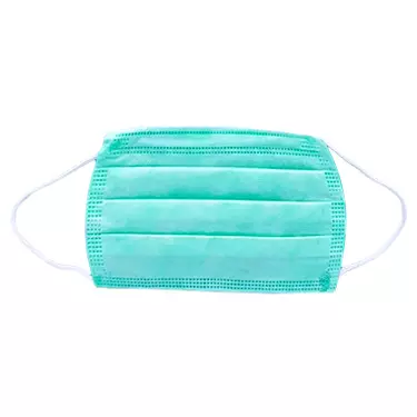 ماسک 3 لایه سبز 50 عددی ماسک زندگی