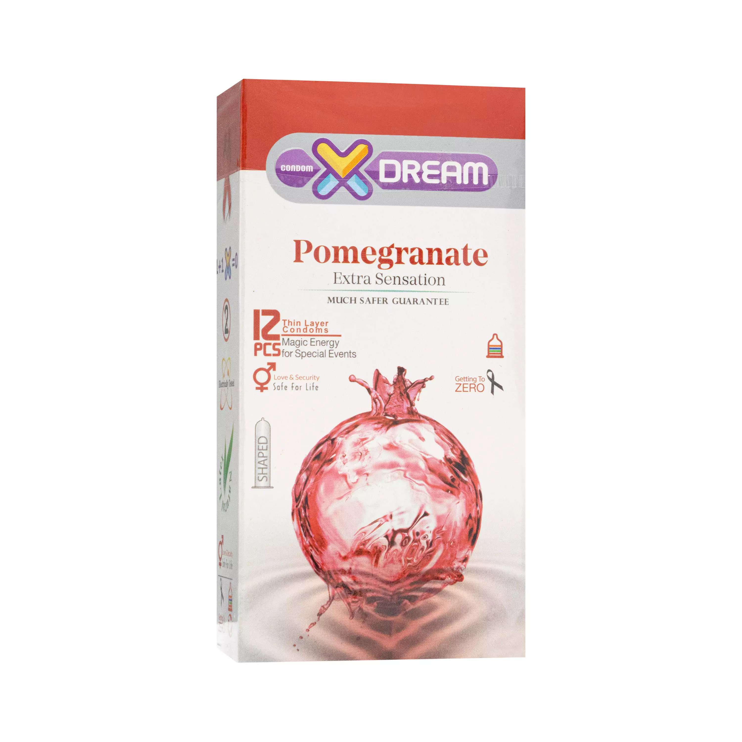 کاندوم Pomegranate بسته 12 عددی ایکسدریم