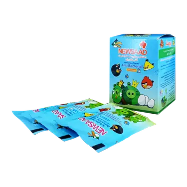 دستمال مرطوب آنتی باکتریال پسرانه 12 ساشه ای نیوساد