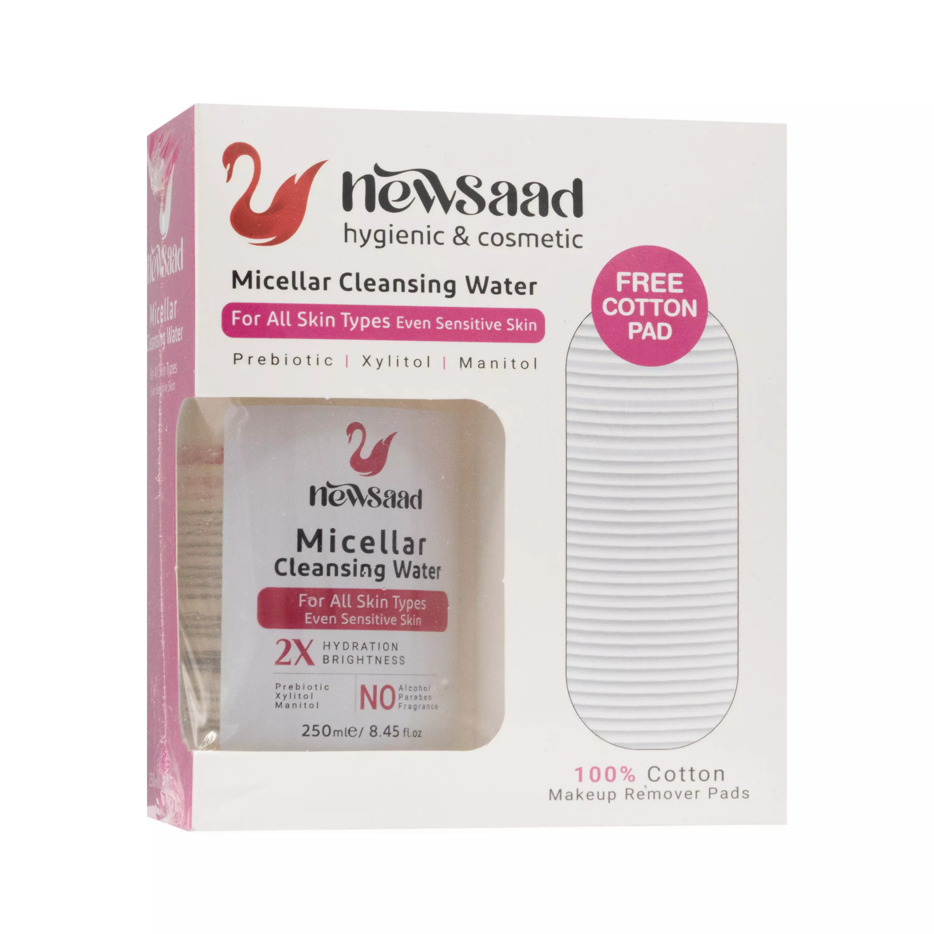 محلول آرایش پاک کن (میسلار واتر) نیوساد