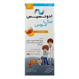 شربت امگا موس با طعم انبه 100 میلی لیتری ادونسیس