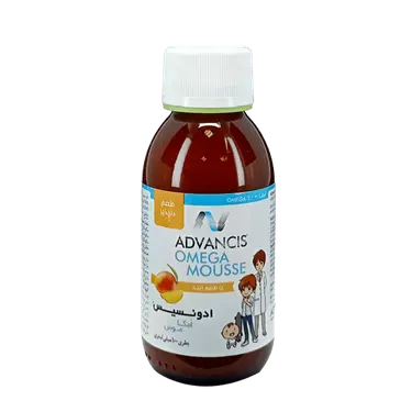 شربت امگا موس با طعم انبه 100 میلی لیتری ادونسیس