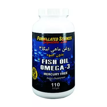 سافت ژل امگا 3 بدون جیوه 110 عددی فرمولیتد ساینسز