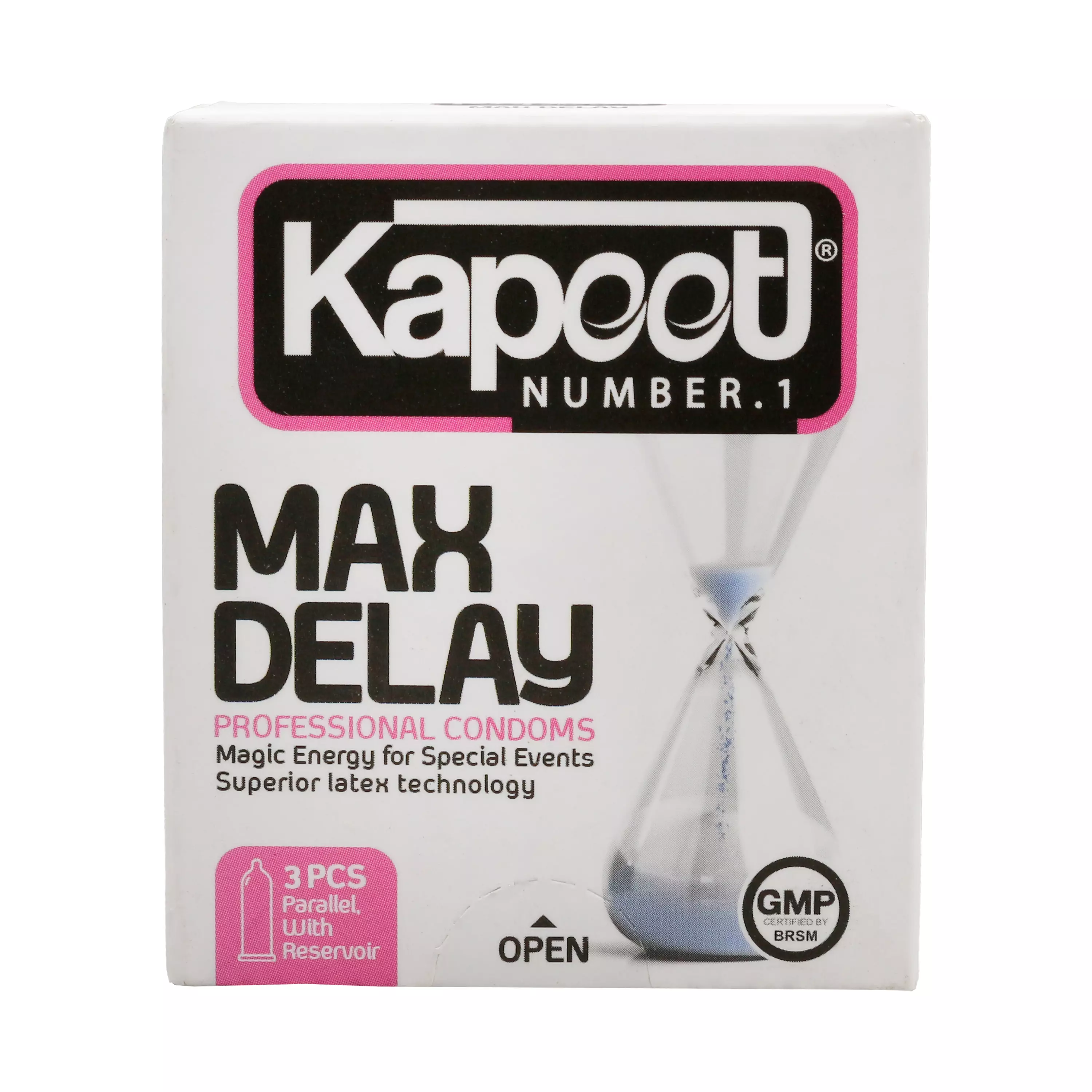 کاندوم max delay بسته 3 عددی کاپوت