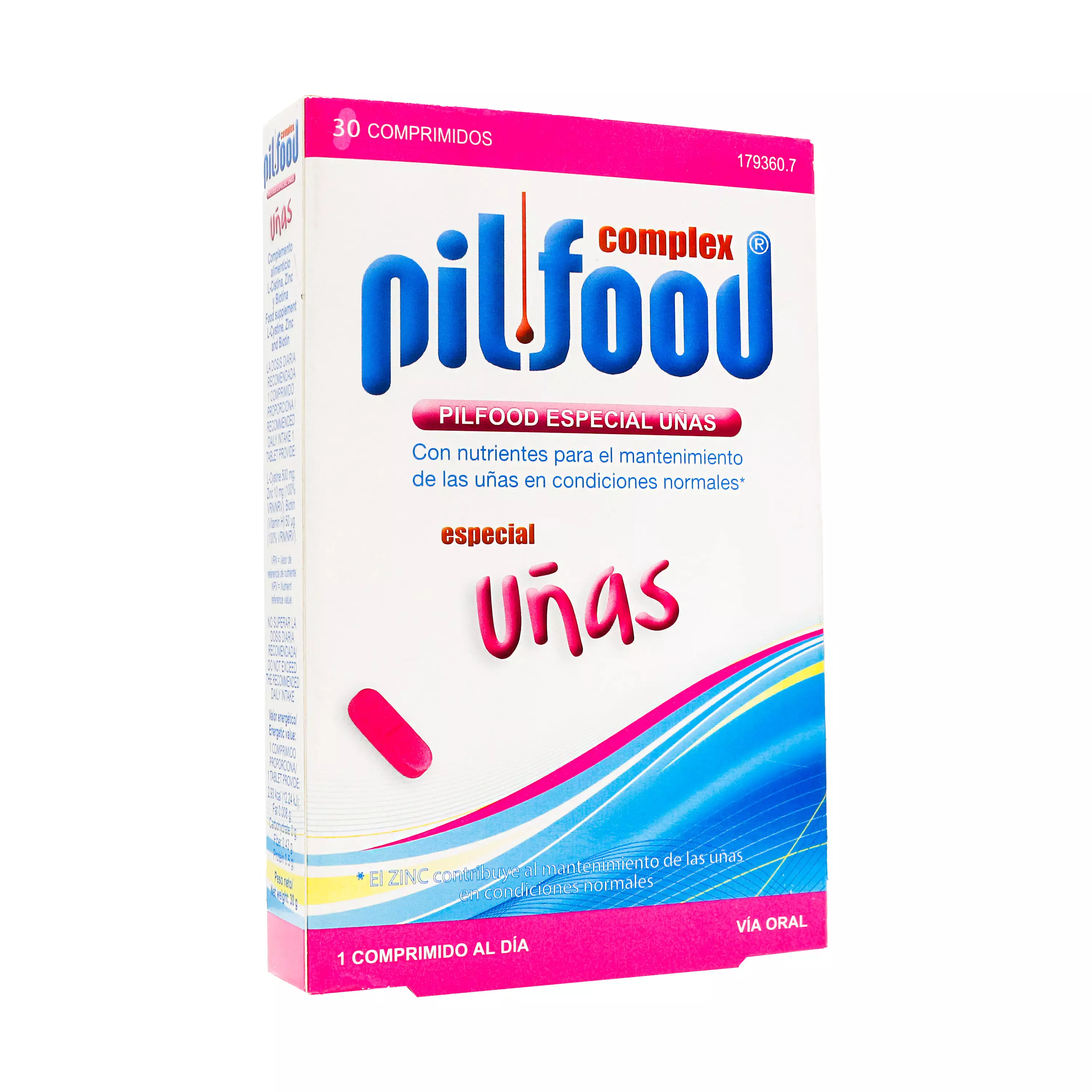 قرص پیلفود کمپلکس تقویت ناخن 30 عددی