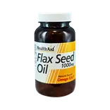 کپسول ژلاتینی فلکسید اویل 1000 میلی گرم 60 عددی هلث اید