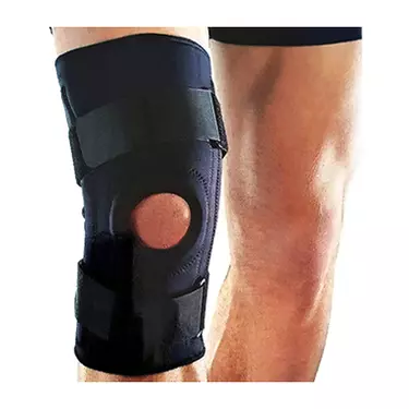 زانو بند قابل تنظیم کشکک باز نئوپرن فری سایز نانوسان