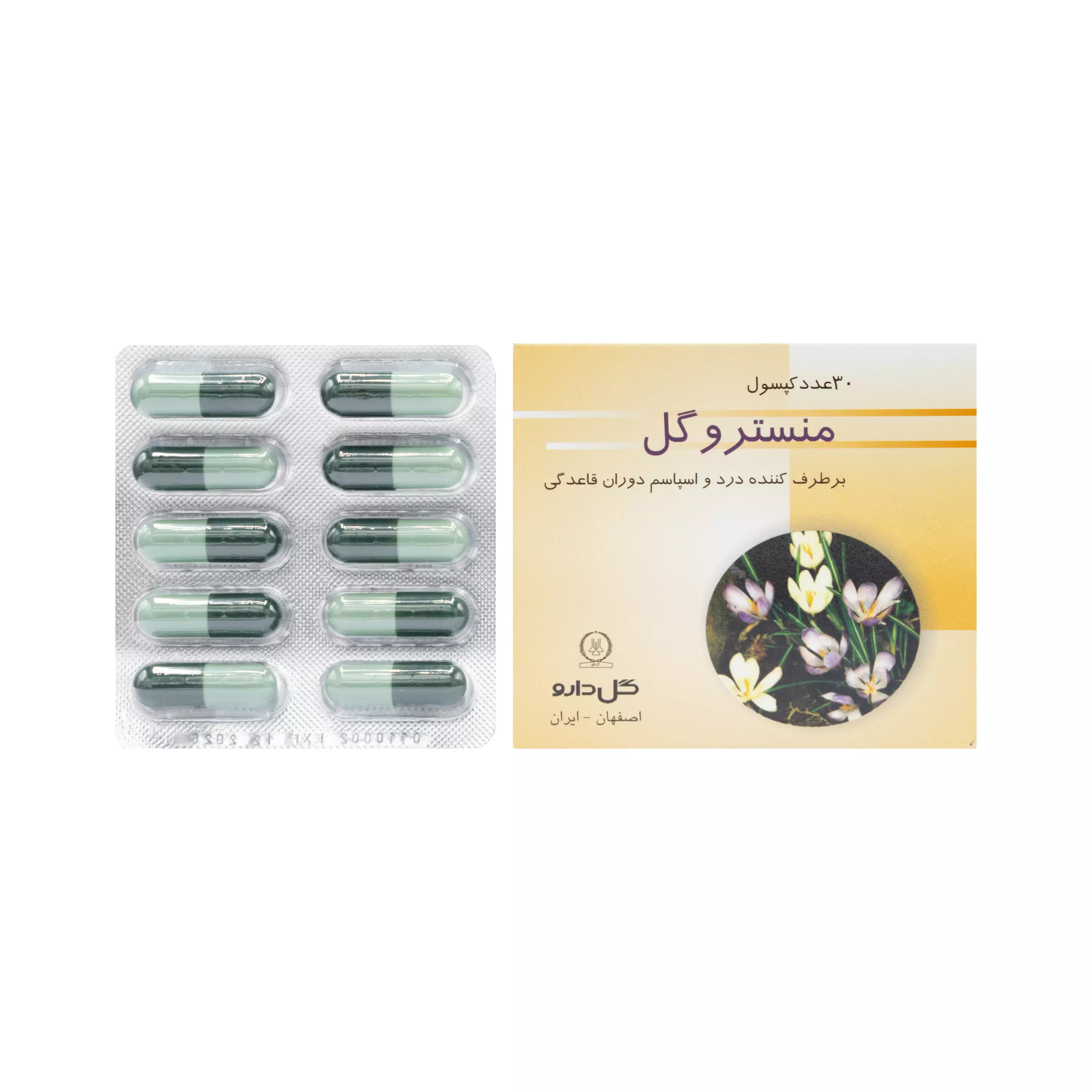 کپسول منستروگل گل دارو