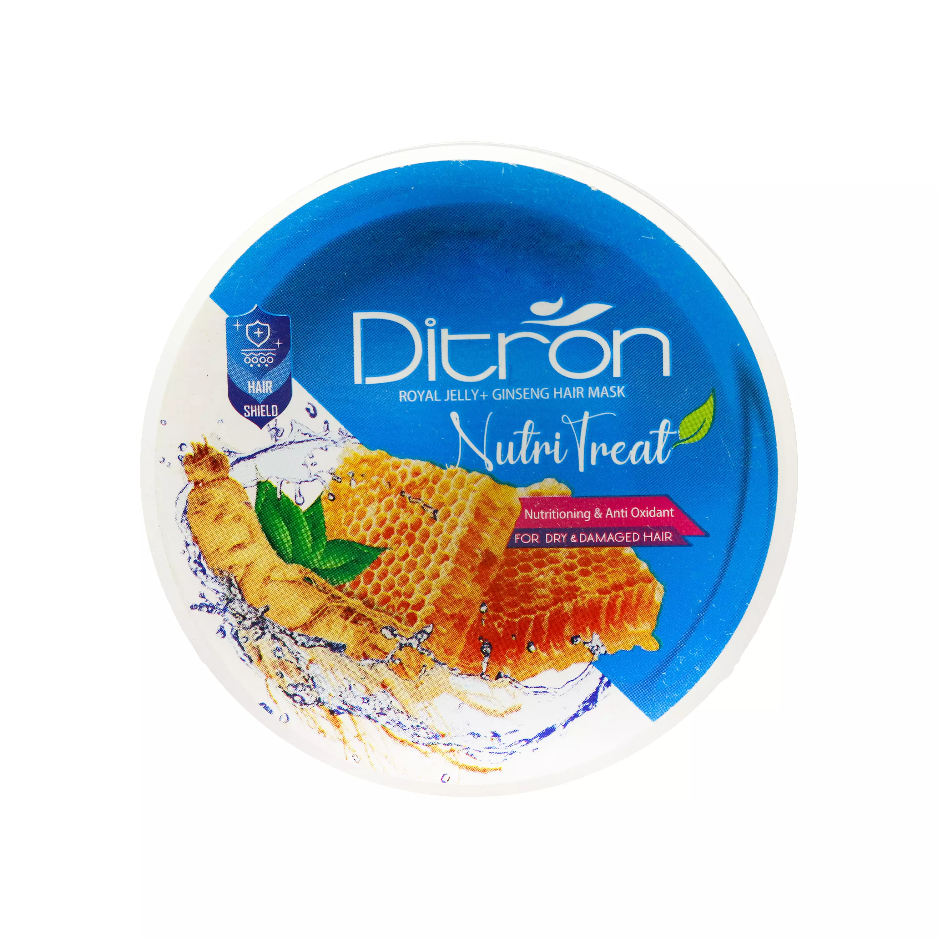 ماسک مو حاوی رویال ژل و عصاره جینسینگ دیترون