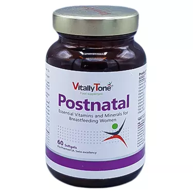 کپسول ژلاتینی نرم پست ناتال ویتالی تون 60 عددی ویتا فارمد