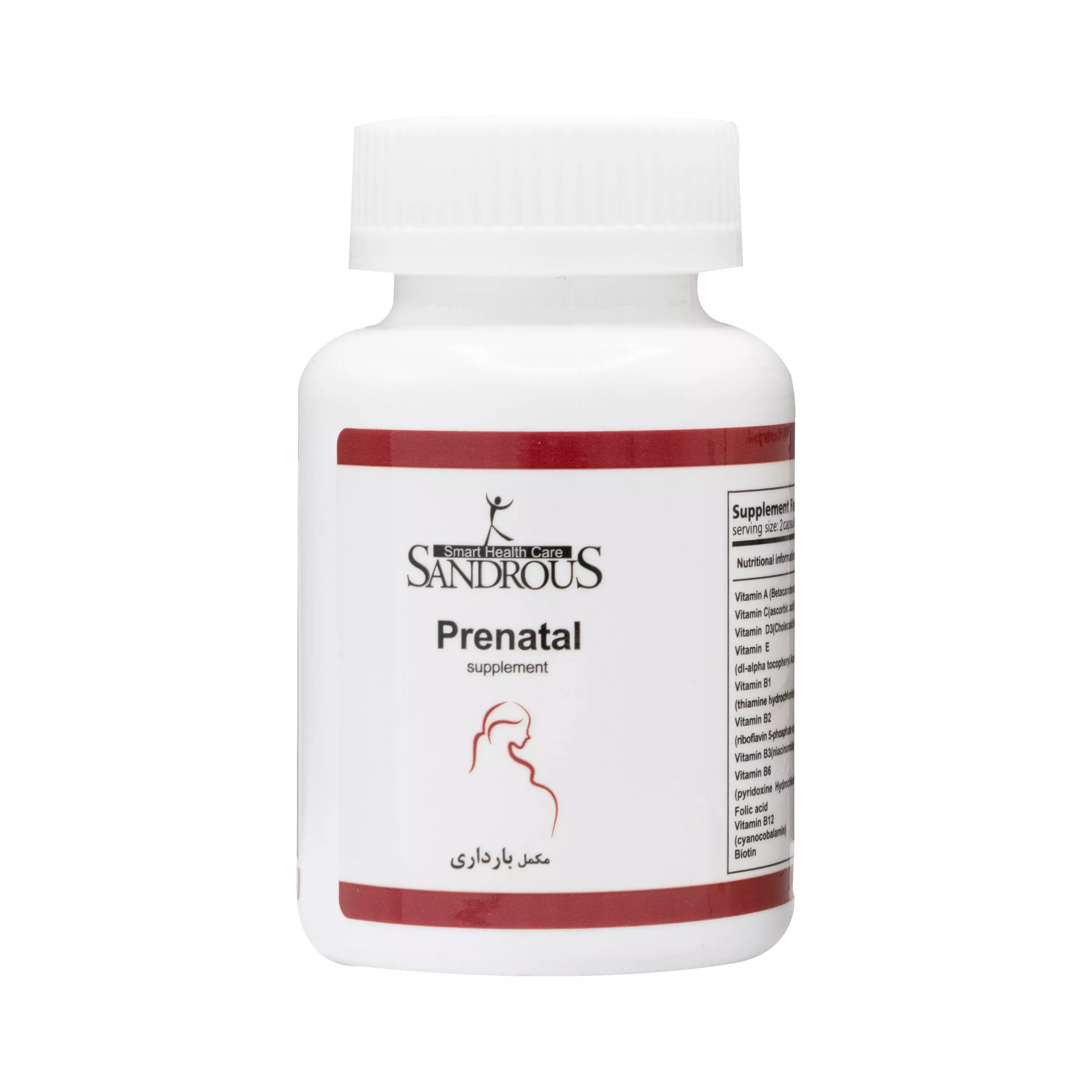 کپسول پریناتال 60 عددی سندروس