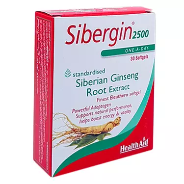 کپسول ژلاتینی سیبرجین 2500 میلی گرم 30 عددی هلث اید