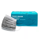 ماسک 3 لایه طوسی 50 عددی ماسک زندگی