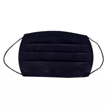 ماسک 3 لایه مشکی 50 عددی ماسک زندگی