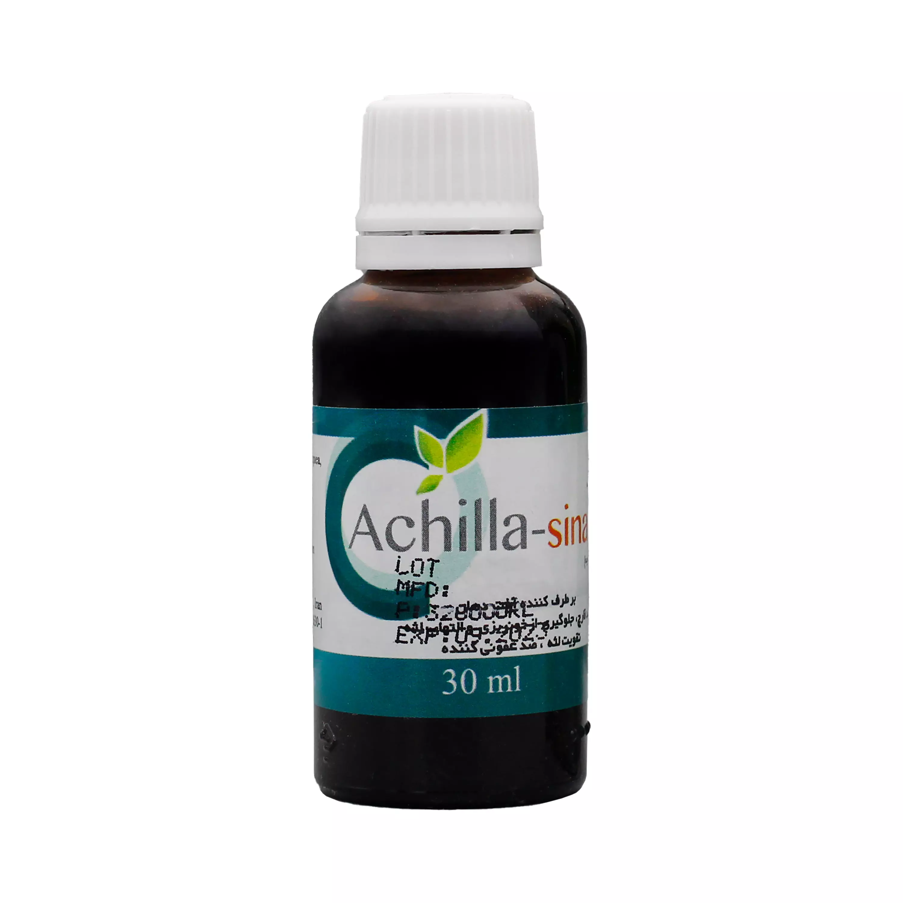 قطره غیر خوراکی آشیلا 30 میلی لیتر سینا فرآور