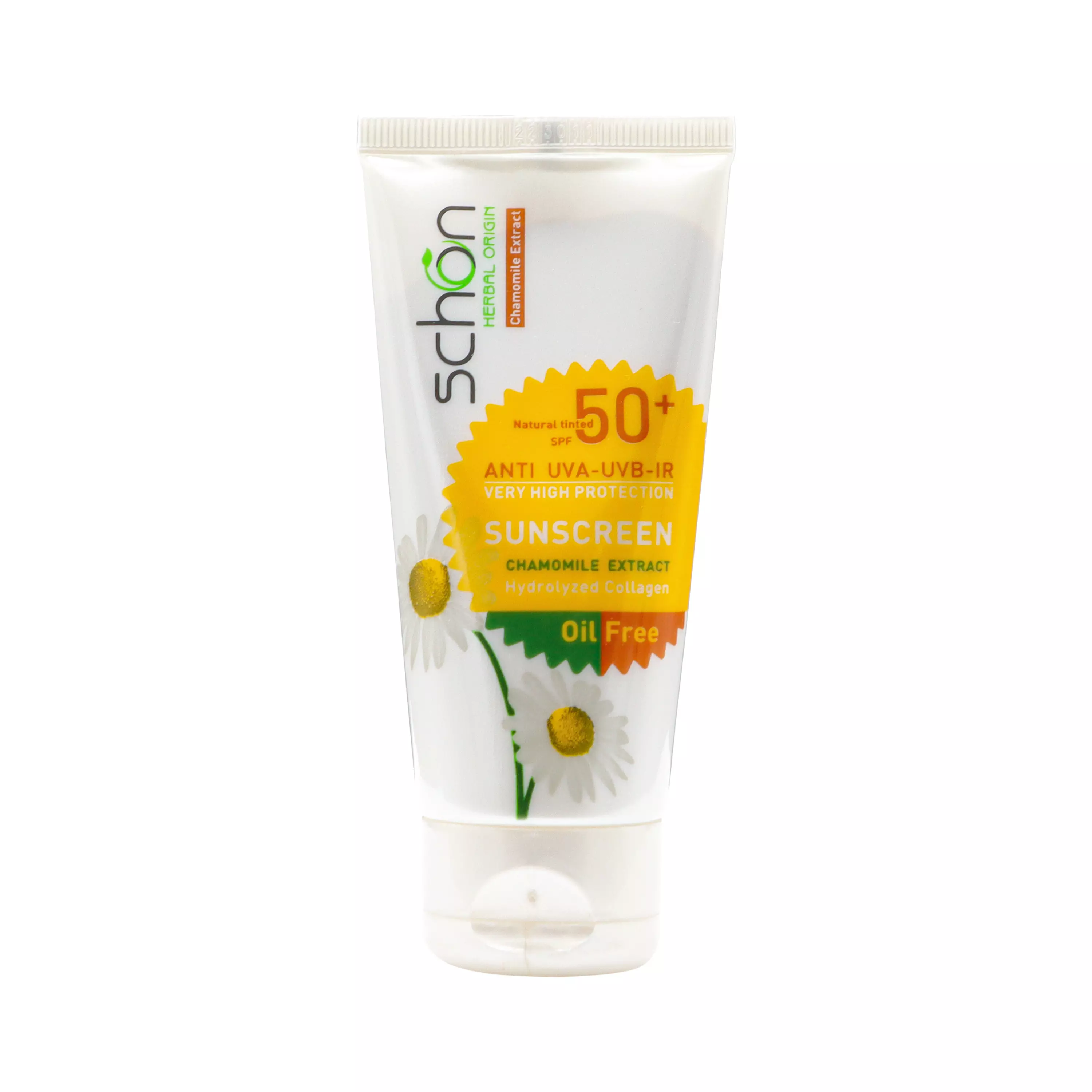 کرم محافظ آفتاب SPF+50 فاقد چربی رنگی طبیعی شون