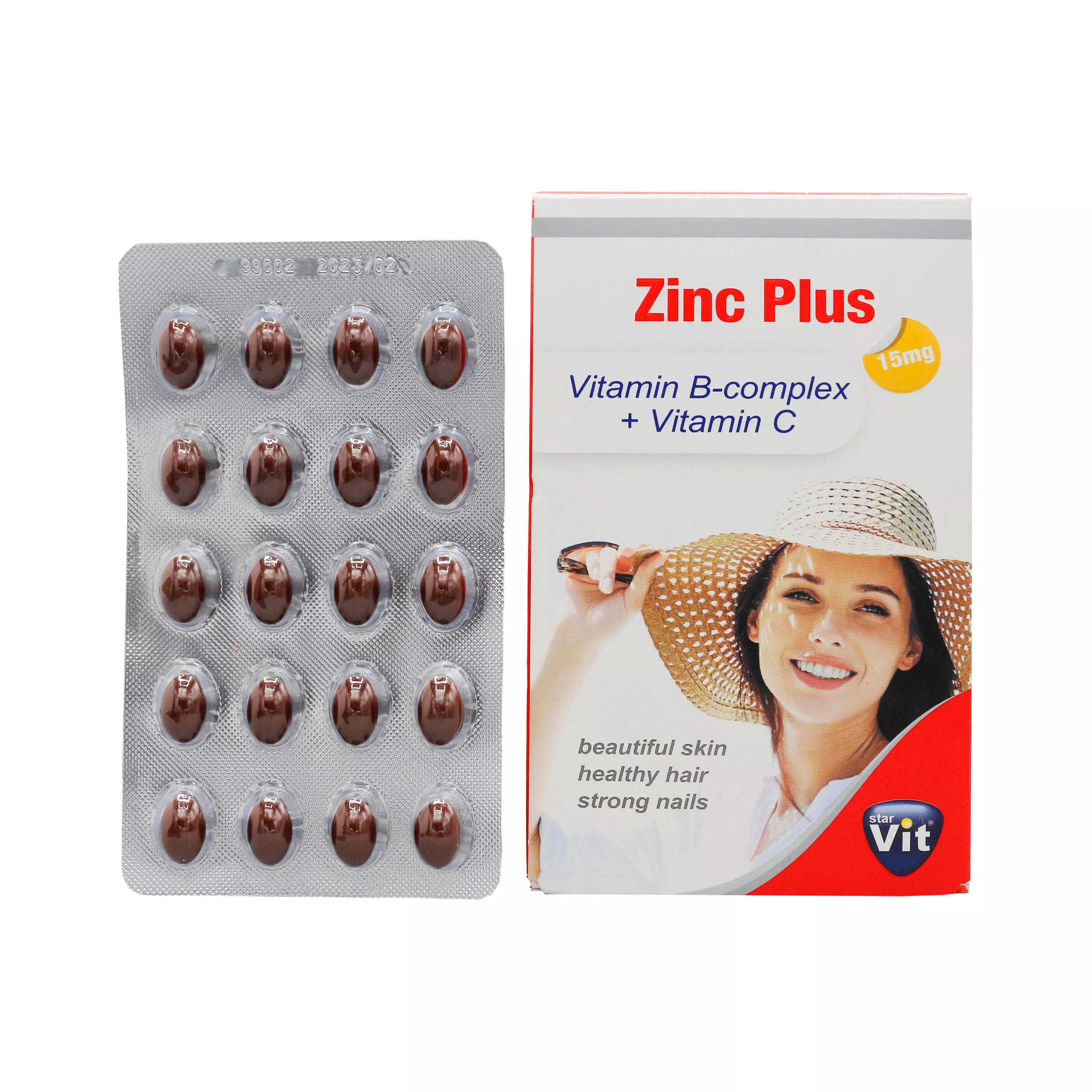 کپسول ژلاتینی نرم زینک پلاس 15 میلی گرم استار ویت
