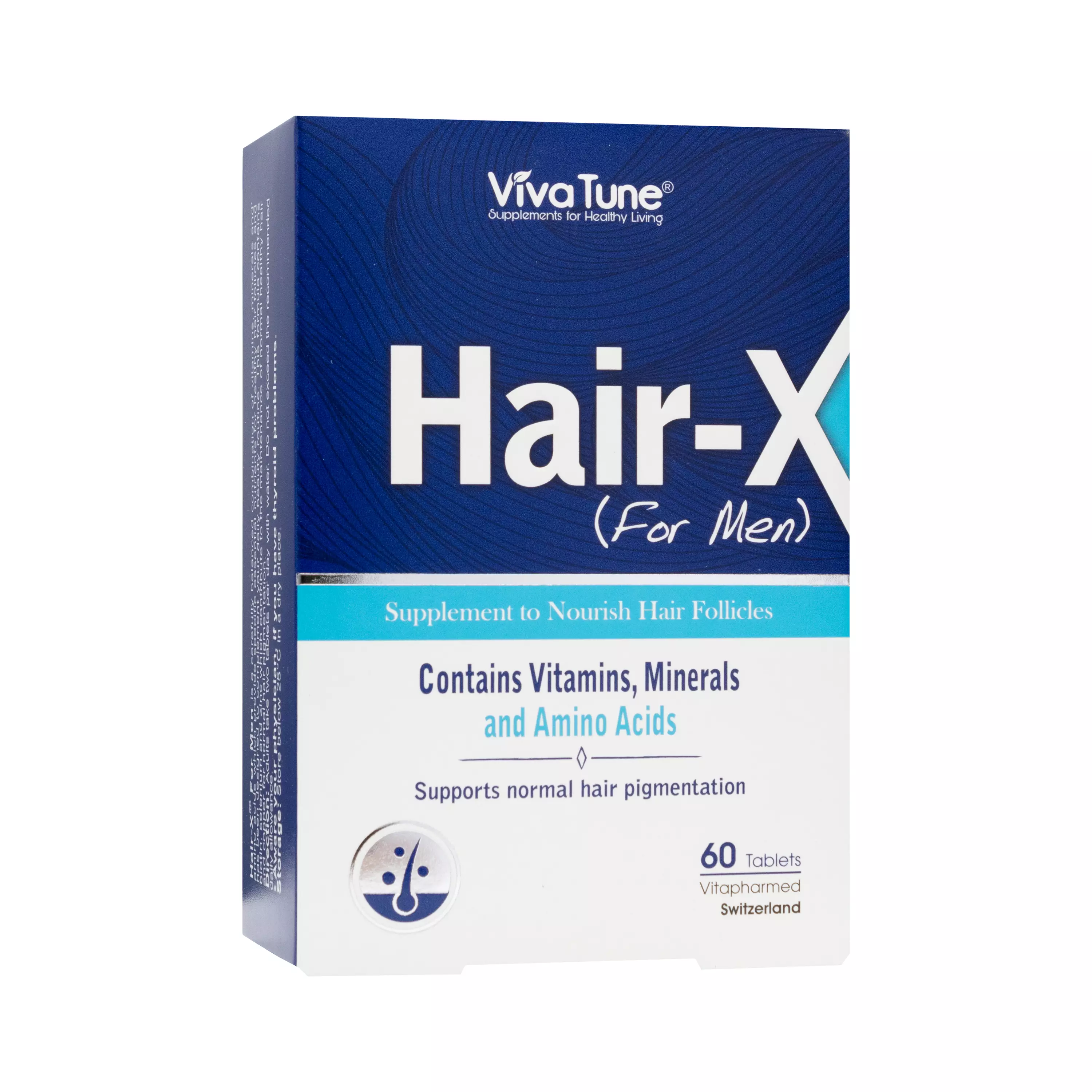 قرص هیر ایکس آقایان ویواتیون 60 عددی ویتا فارمد