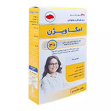 کپسول نرم ژلاتینی امگاویژن کودکان دانا